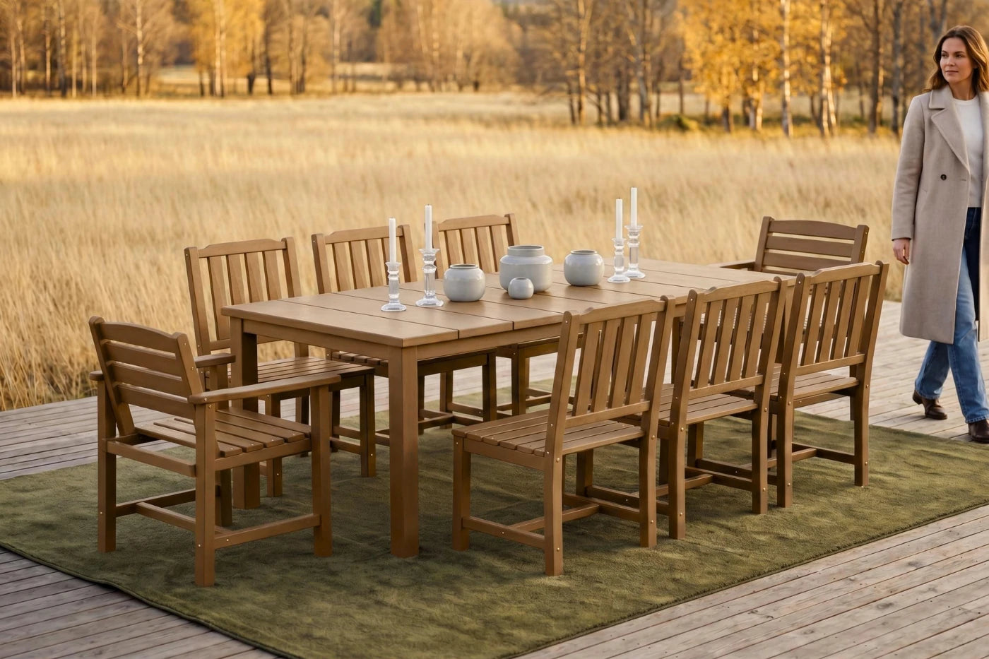 Perli™ Outdoor Dining Set - Table & Chairs