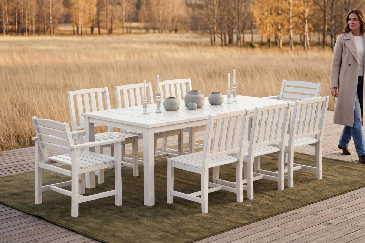 Perli™ Outdoor Dining Set - Table & Chairs