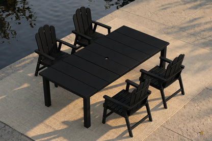Wave™ All-Weather HDPE Outdoor Dining Set