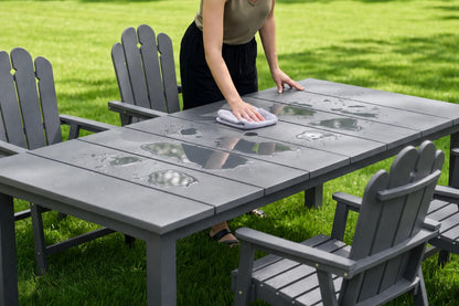Wave™ All-Weather HDPE Outdoor Dining Set