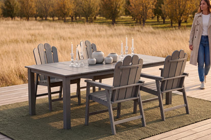 Wave™ All-Weather HDPE Outdoor Dining Set