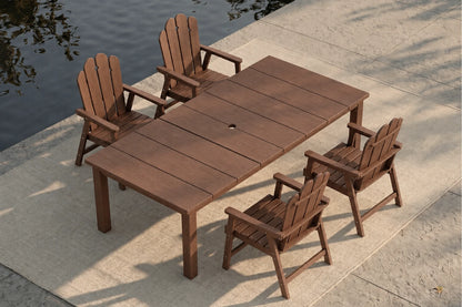 Wave™ All-Weather HDPE Outdoor Dining Set