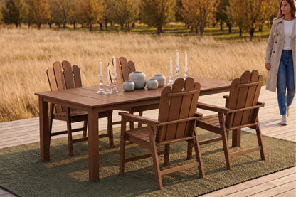 Wave™ All-Weather HDPE Outdoor Dining Set