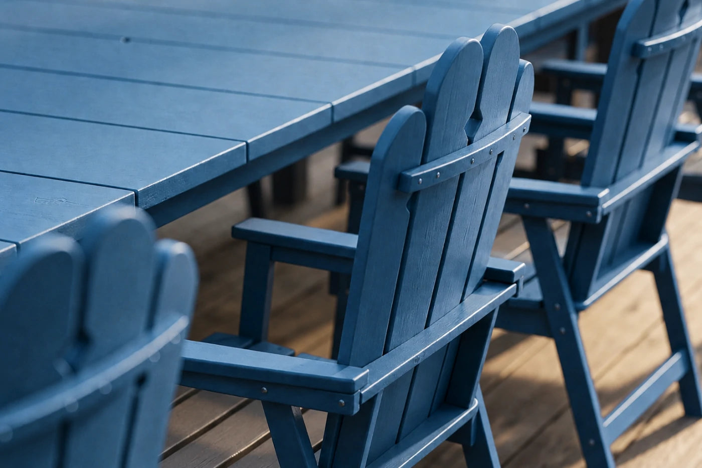 Wave™ All-Weather HDPE Outdoor Dining Set