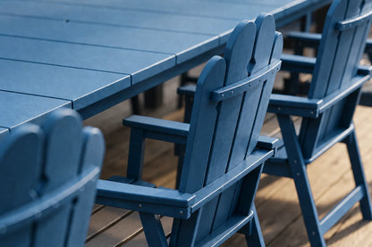 Wave™ All-Weather HDPE Outdoor Dining Set