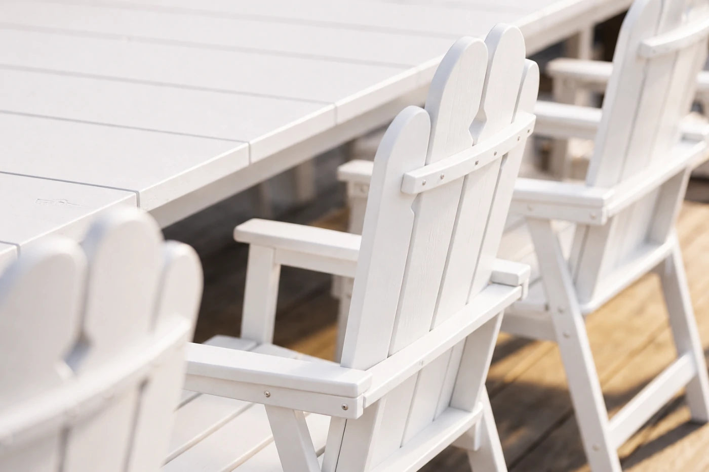 Wave™ All-Weather HDPE Outdoor Dining Set