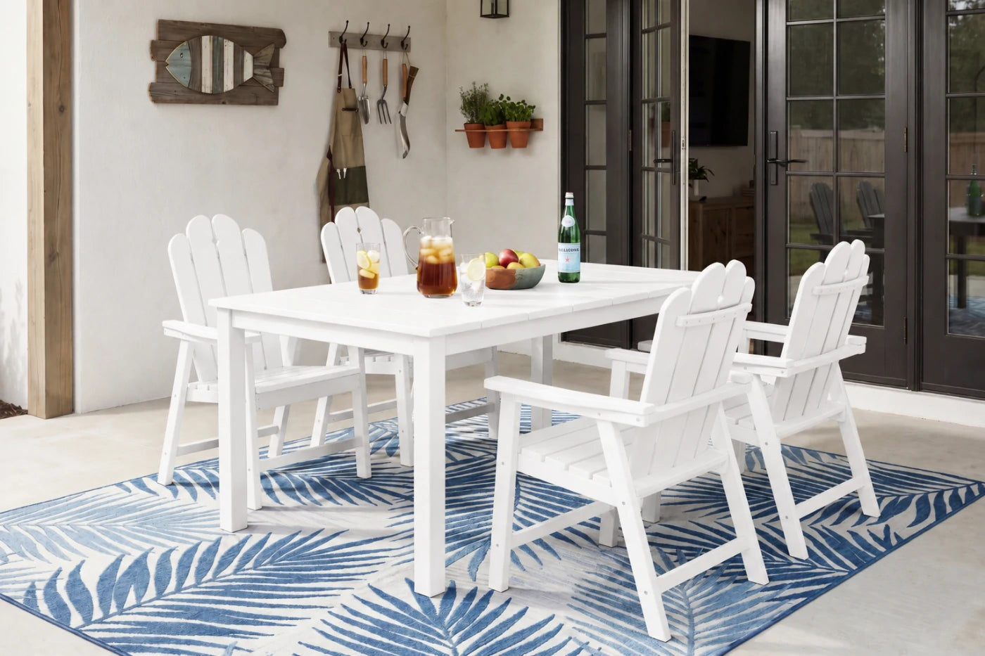 Wave™ All-Weather HDPE Outdoor Dining Set