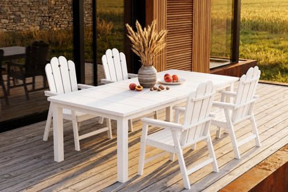 Wave™ All-Weather HDPE Outdoor Dining Set