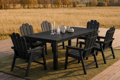 Wave™ All-Weather HDPE Outdoor Dining Set