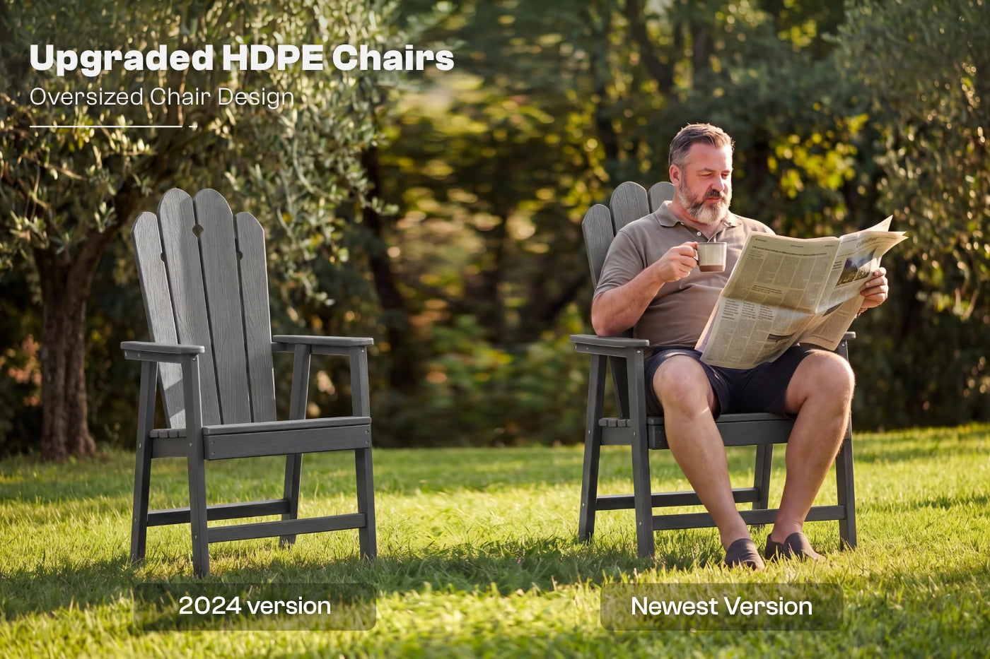 Wave™ All-Weather HDPE Outdoor Dining Set