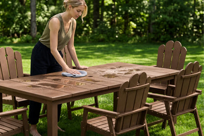Wave™ All-Weather HDPE Outdoor Dining Set