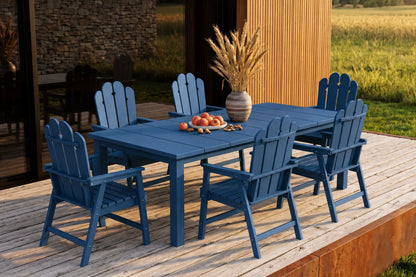 Wave™ All-Weather HDPE Outdoor Dining Set
