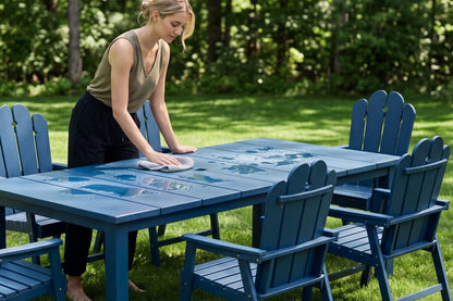 Wave™ All-Weather HDPE Outdoor Dining Set