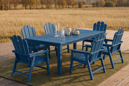 Wave™ All-Weather HDPE Outdoor Dining Set