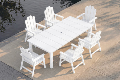 Wave™ All-Weather HDPE Outdoor Dining Set