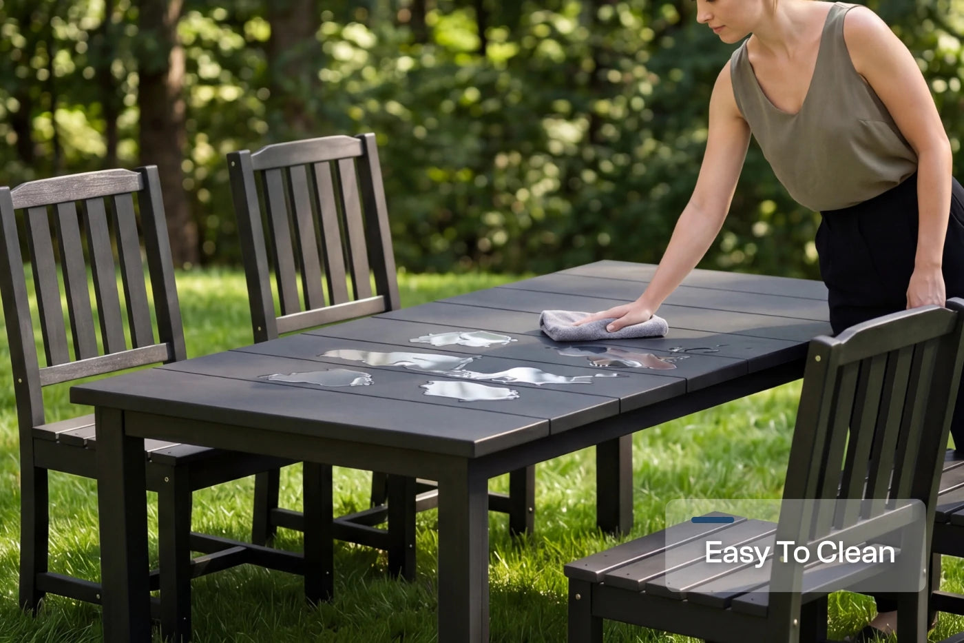 Perli™ Outdoor Dining Set - Table & Chairs