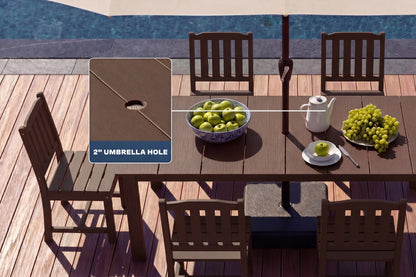 Perli™ Outdoor Dining Set - Table & Chairs