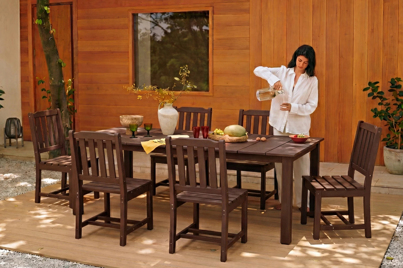 Perli™ Outdoor Dining Set - Table & Chairs