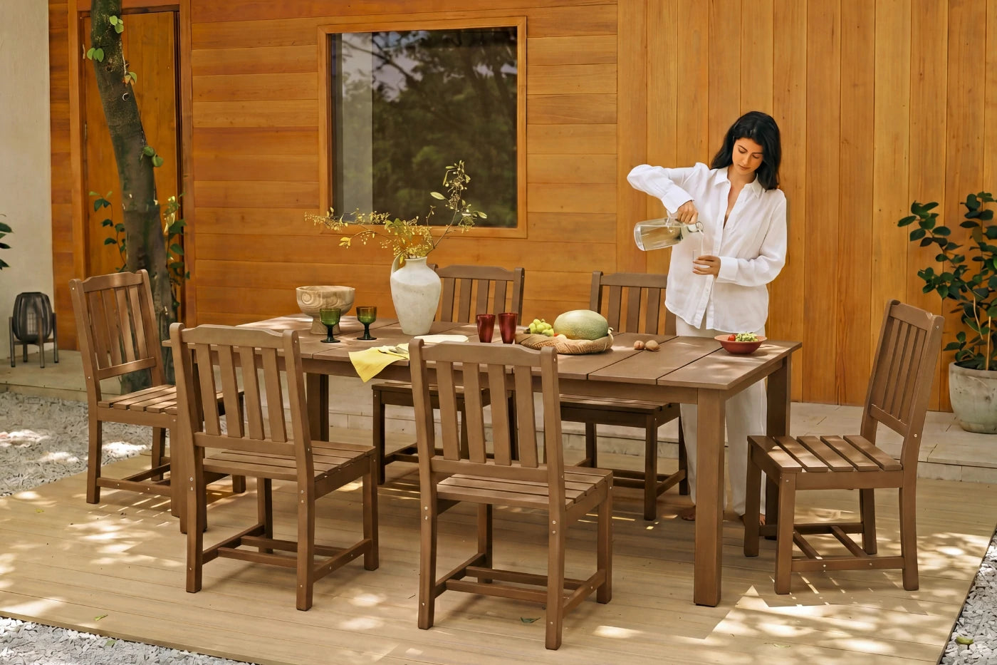 Perli™ Outdoor Dining Set - Table & Chairs