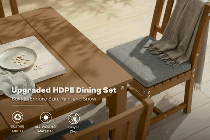 Perli™ Outdoor Dining Set - Table & Chairs