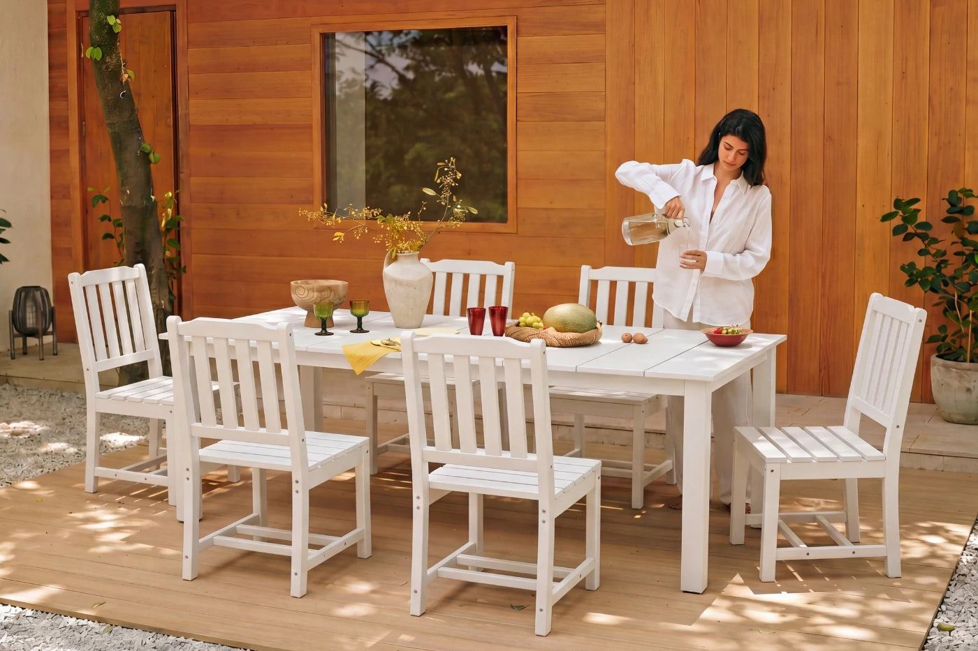 Perli™ Outdoor Dining Set - Table & Chairs