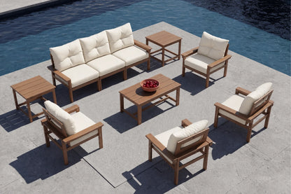 HDPE Sectional Patio Couch Set