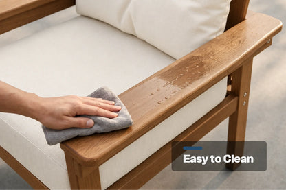 HDPE Sectional Patio Couch Set