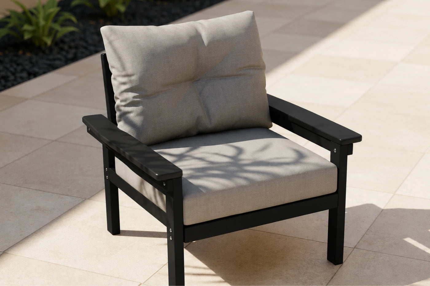 HDPE Sectional Patio Couch Set