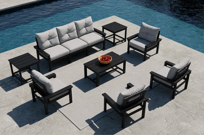 HDPE Sectional Patio Couch Set