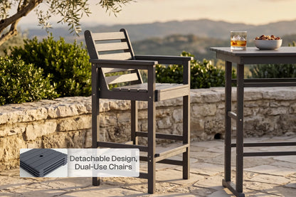 Tall Adirondack Chair Set