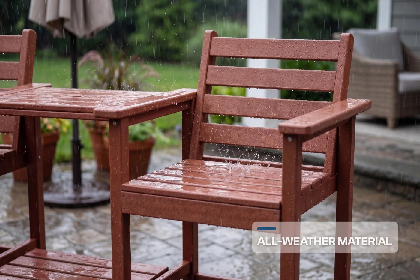 Tall Adirondack Chair Set