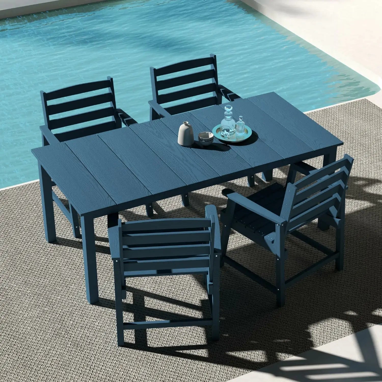 Outdoor Dining Set - Table & Chairs