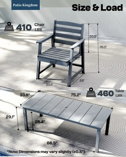 Outdoor Dining Set - Table & Chairs