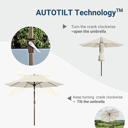 Patio Kingdom outdoor umbrella