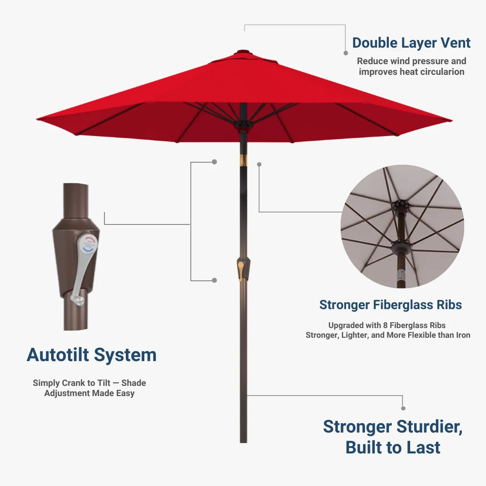 Patio Kingdom outdoor umbrella