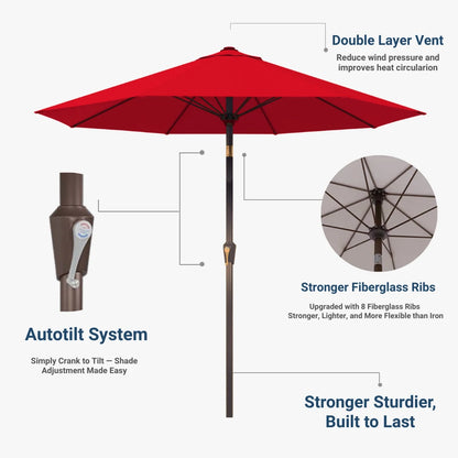 Patio Kingdom outdoor umbrella