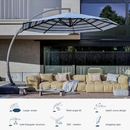 patio kingdom cantilever umbrella