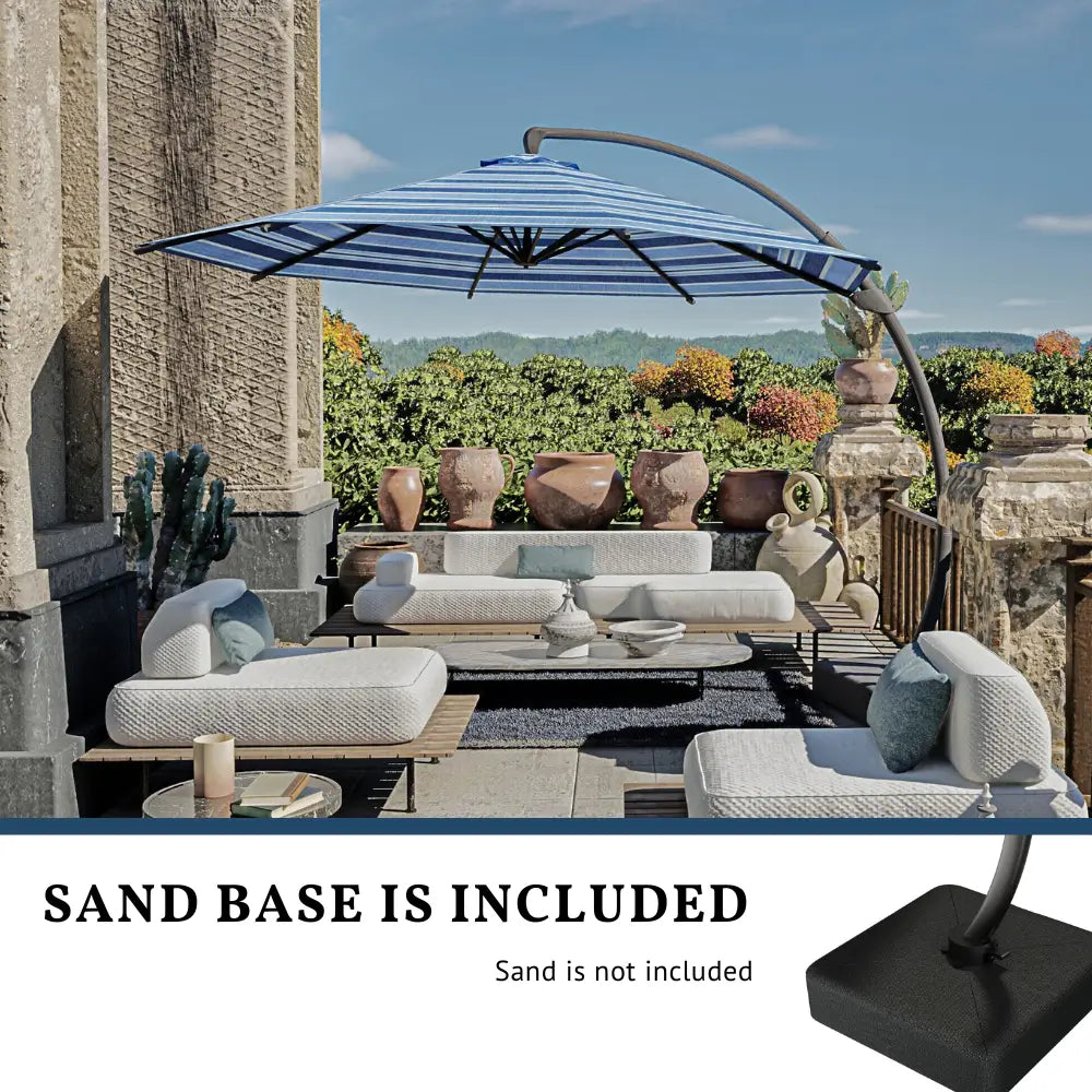 patio kingdom cantilever umbrella