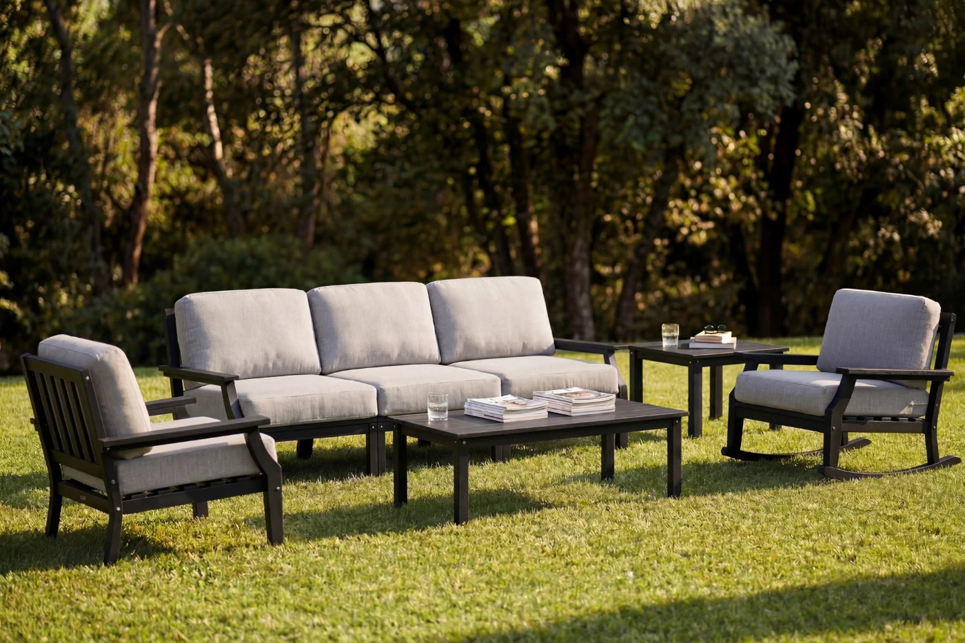 Perli™ HDPE Patio Couch Set