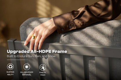 Perli™ HDPE Patio Couch Set