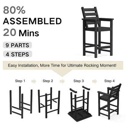 Adirondack Bar Set