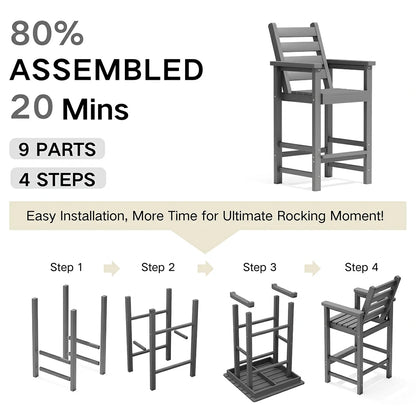Adirondack Bar Set
