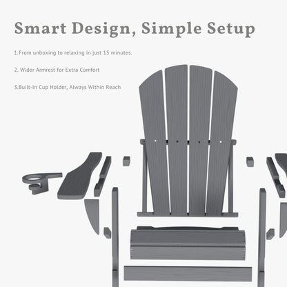 patio kingdom adirondack chair