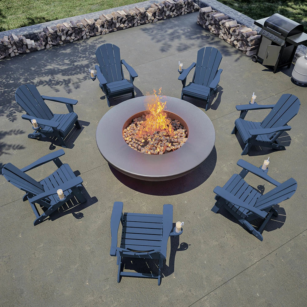 patio kingdom adirondack chair#color_navy-blue