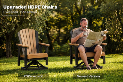 Perli™ Adirondack Swivel Glider Chair