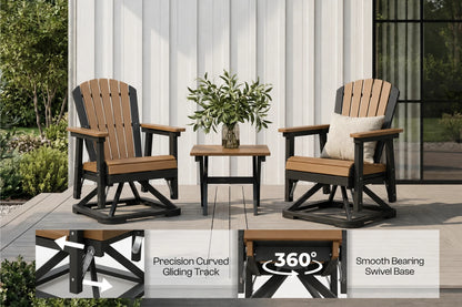 Perli™ Adirondack Swivel Glider Chair