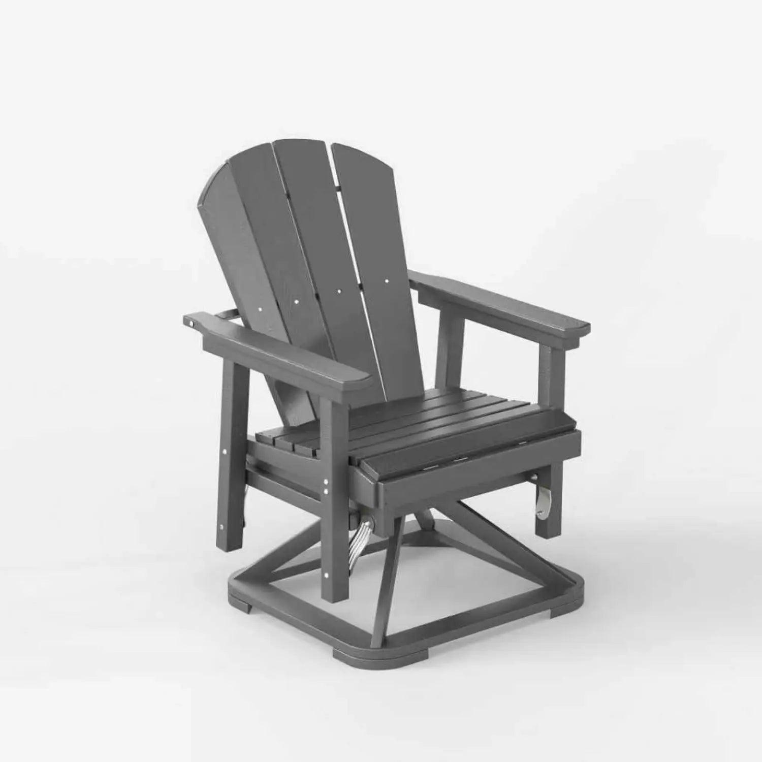 Patio Kingdom Adirondack Swivel Glider Chair