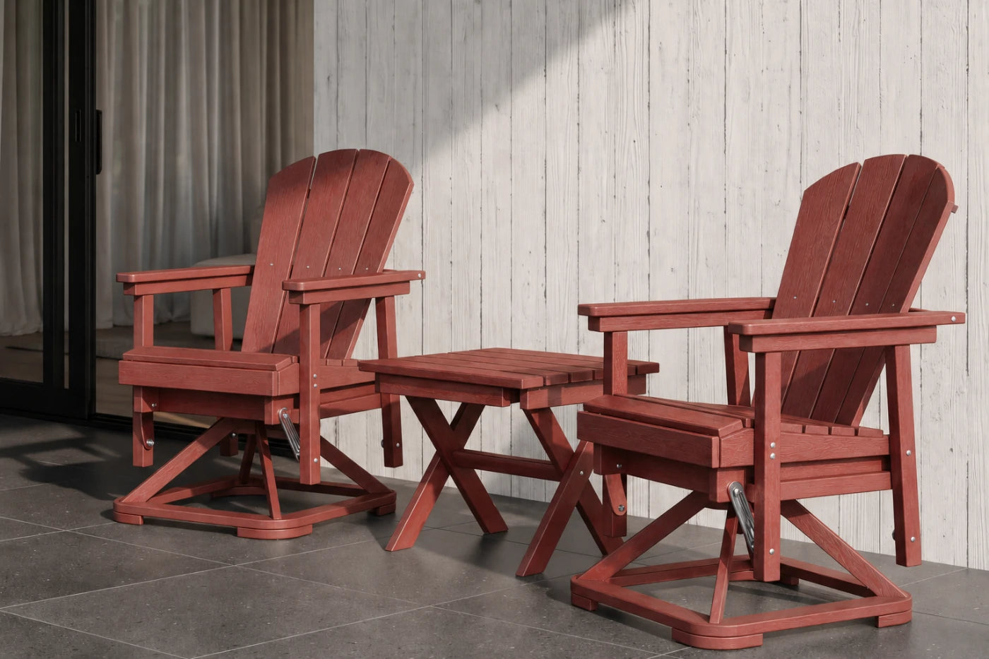 Perli™ Adirondack Swivel Glider Chair