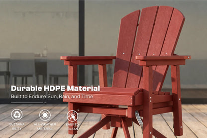 Perli™ Adirondack Swivel Glider Chair