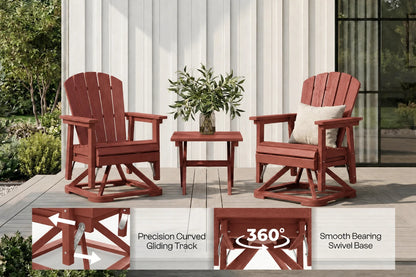 Perli™ Adirondack Swivel Glider Chair